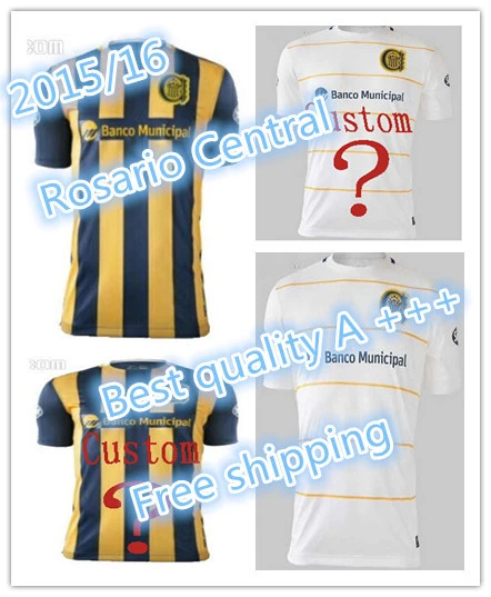 2015 Rosario Central New Jersey Inicio Branca Soccer Jersey Tailandia Qualidade Jose Valencia Franco Niell Walter Acuna Jersey Jersey Jerseys Jersey Knit Maxi Dressjersey John Aliexpress