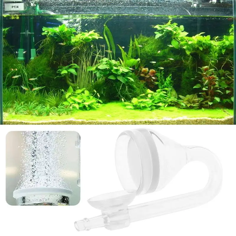 Aquarium Glass Co2 Diffuser With Bubble Counter Tank Atomizer Drop Ship JUL3