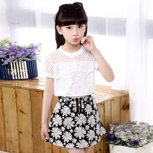 Toddler Girl Clothes Little Girls Clothing Set 2019 Summer Kids Boutique Outfits Sundress 3 4 5 6 7 8 9 10 11 12 13 Years 3