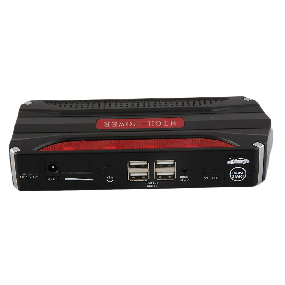Multifunctional 12V 4 USB Portable Mini Car Jump Starter Power Bank For Emergency Start Chargable Battery Hot Multifunctional 12V 4 USB Portable Mini Car Jump Starter Power Bank For Emergency Start Chargable Battery Hot