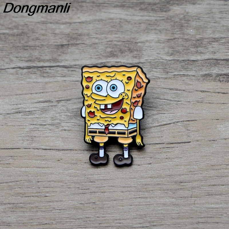 

L2856 Cartoon Metal Enamel Brooch Lapel Pin Badge Decorative Jewelry Style Brooches Unisex Gift
