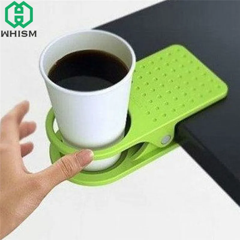 WHISM Plastic Water Cup Holder Office Home Organizer Drink Coffee Mug