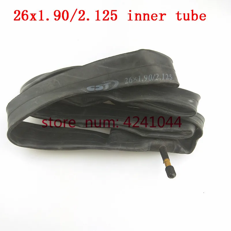 High quality CST 26x1.90/2.125 26*1.9/2.125 Schrader Presta mountain bike tire tubes 26 inch