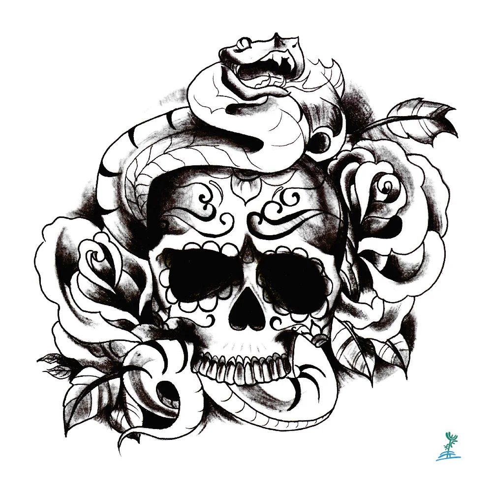 Yeeech Etiqueta tatuagens Temporárias para Os Homens