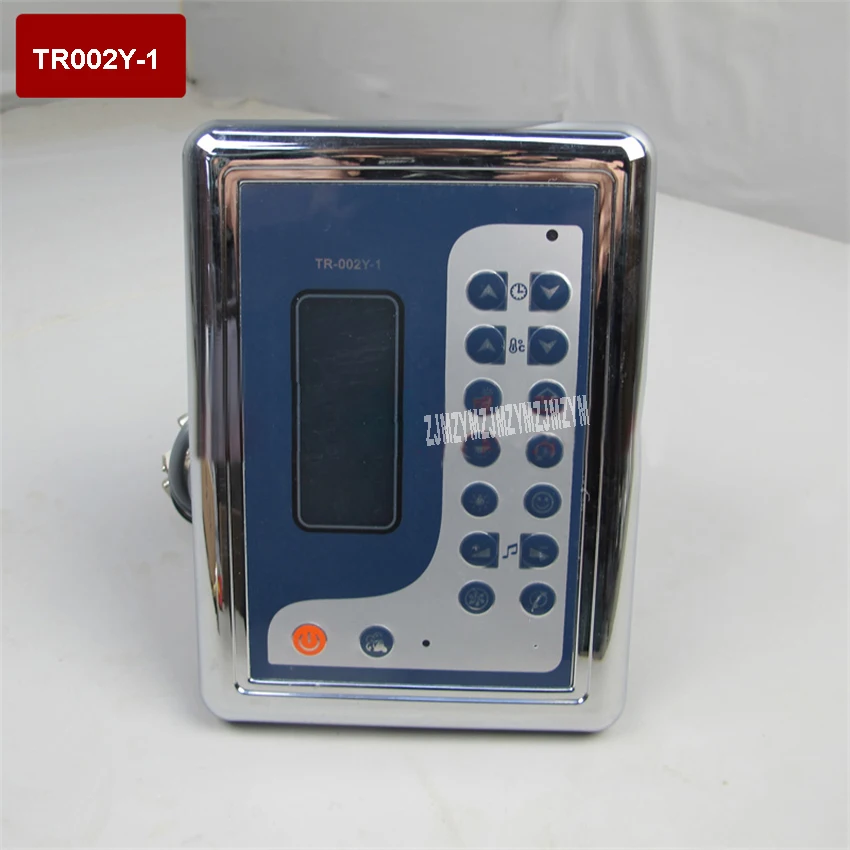 

TR002Y-1 Steam Room Computer Control Panel Portable Household Shower Room Controller Steam Generator Control Panel 12V Hot Sale