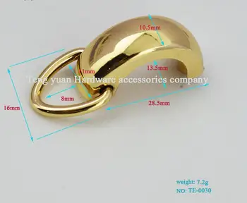 

Bag with Parts & Accessories (100 PCS/lot) exquisite fashion handbags leather decorative Accessories hardware arch bridge