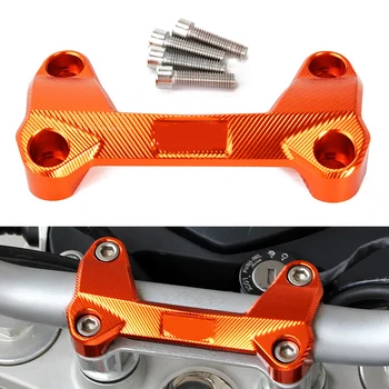 

MDMOTO For KTM duke125 duke200 duke390 DUKE 390 200 125 Motorcycle Aluminum Handlebar Risers Top Cover Clamp Dirt Bike