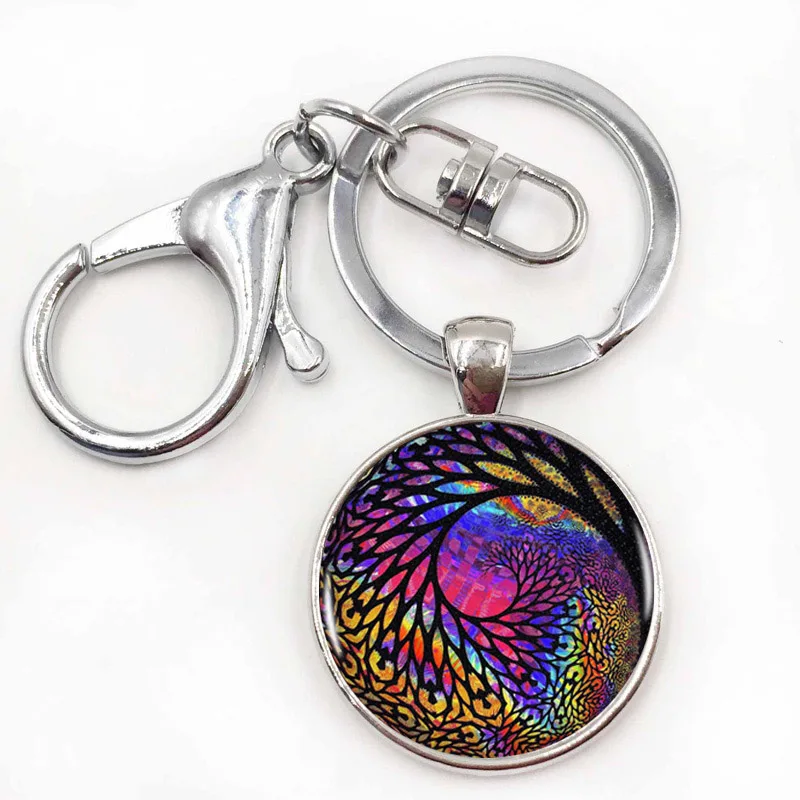 10silver keychain.