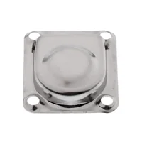 סירה ימית ימית נירוסטה סירה Deck האץ הקבינט מגירה הרמת ידית שאפשר למשוך טבעת Flush Mount סירה 1 יח 42 x 36mm עמיד חומרה (3)