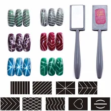 1pcs cat eyes magnet stick strong magnetism cat eyes shape uv gel nail polish nail tools