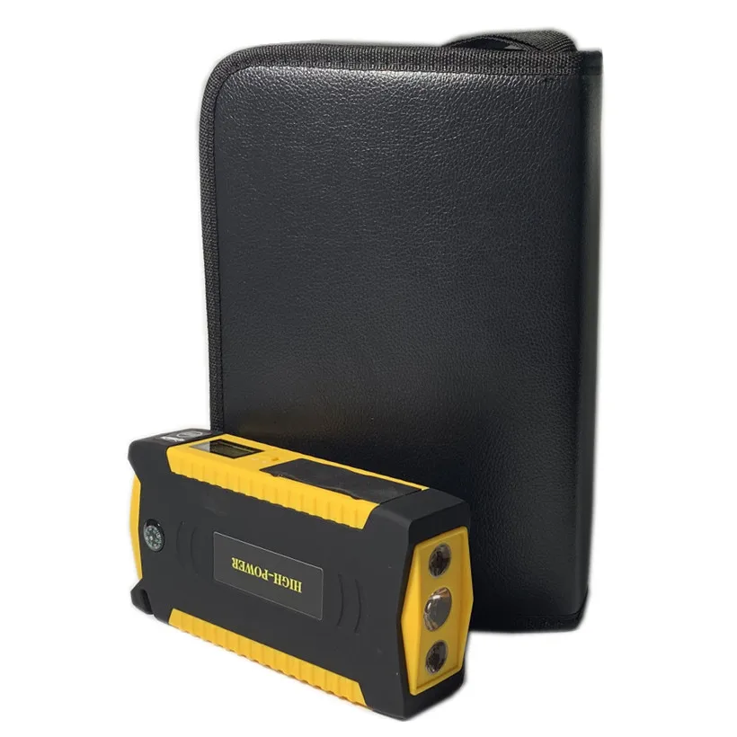 Super Power 16000mah High Capacity Starting Device Booster 600A 12V Portable Car Jump Starter Power Bank Car Starter Diesel