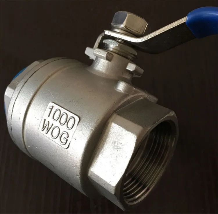 

Gas oil steam water two-way 5/16" DN8 Female 304 stainless steel pipe ball valve