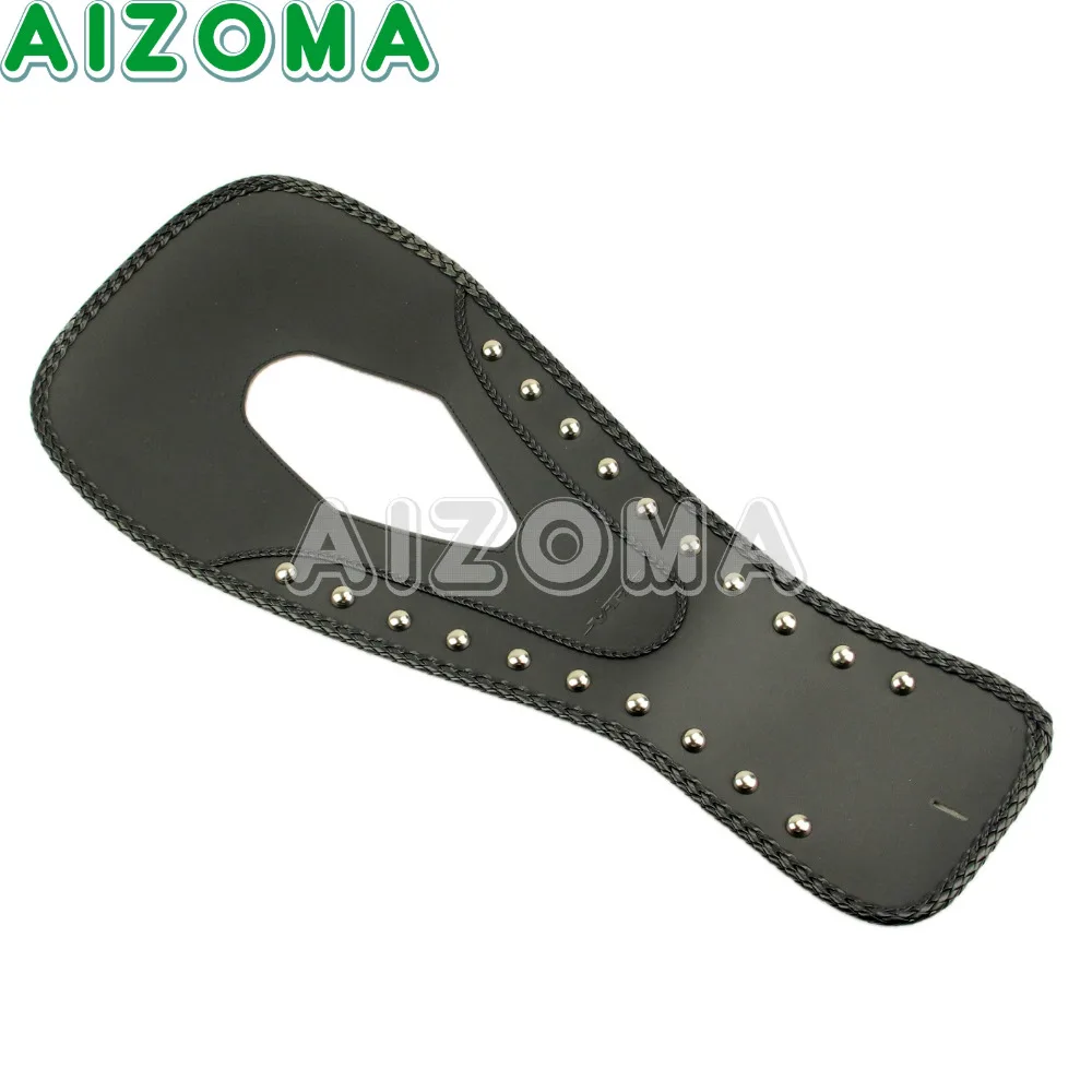 PANEL BRA //PAD HONDA VTX 1300 CUSTOM RETRO QUALITY LEATHER STUDDED TANK CHAP
