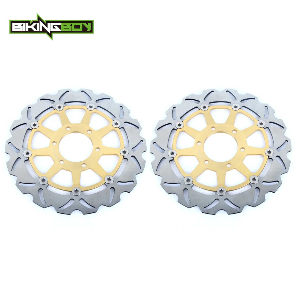 Bikingboy Per Daytona 950 96 97 98 955 99-01 Sprint 955 Rs St 00 01 02 03 04 Velocità Triple 900 955 Dischi Freno Anteriori Dischi Rotori