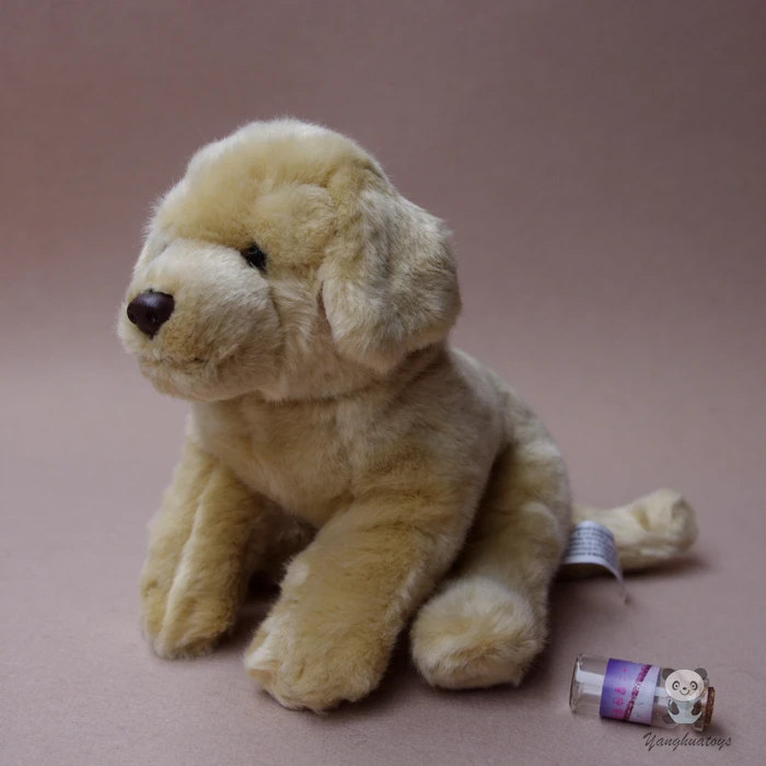stuffed golden retriever dog toy