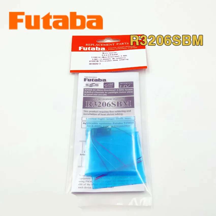 Оригинальный сверхминиатюрный ресивер Futaba T Fhss R3206SBM для дистанционного