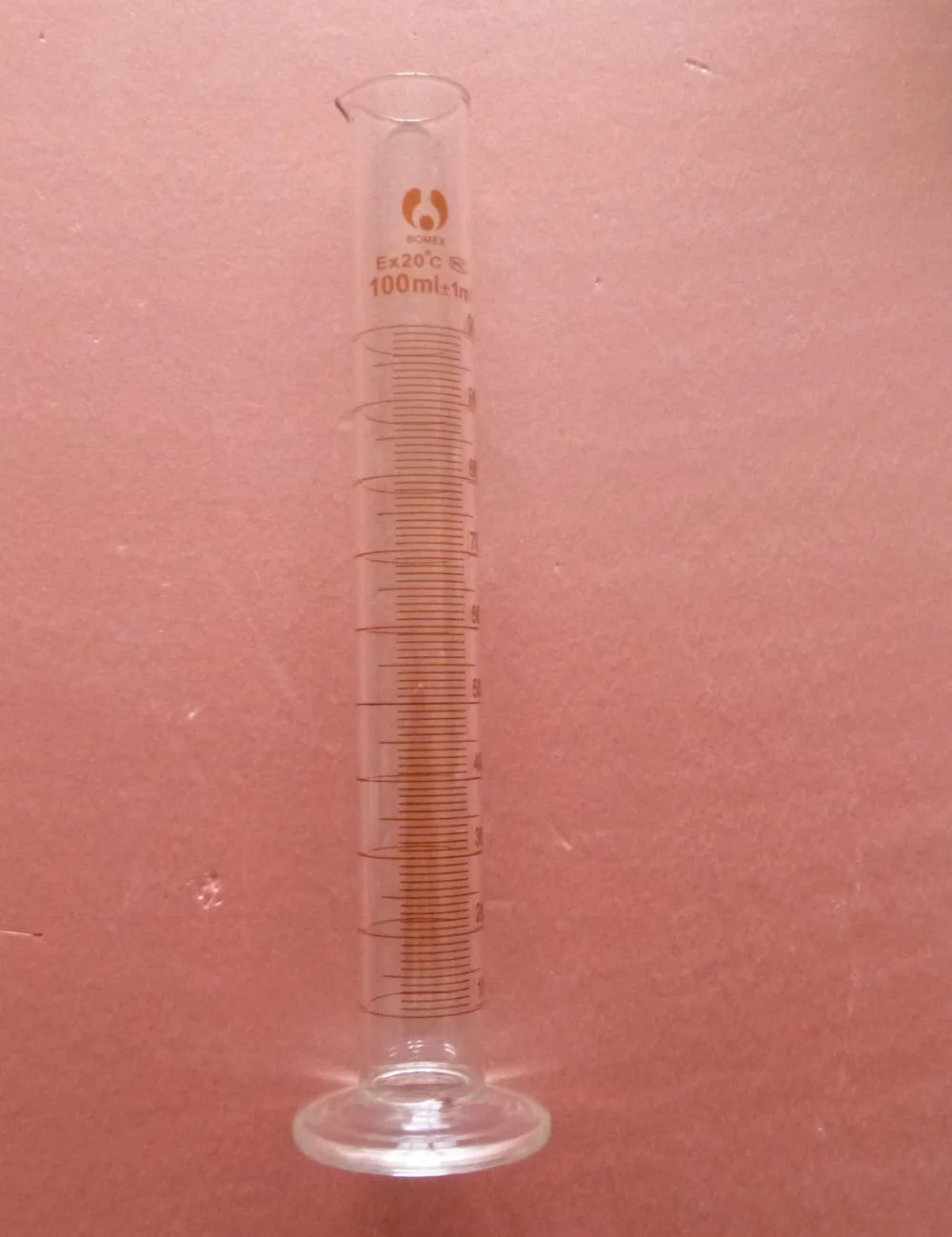 

100ml Glass Measuring Cylinder,Lab Chemistry Glassware,Borosilicate Glass3.3