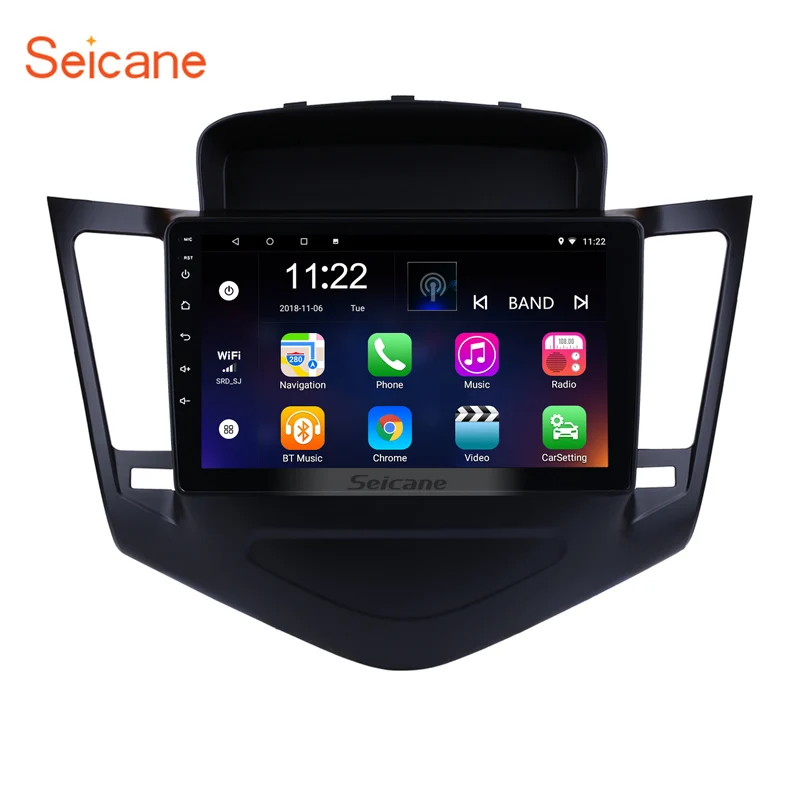 Best Seicane 9" 2Din Android 8.1 GPS Multimedia Player For 2012 2013 2014 2015 Chevroruze Blulet Cetooth Car Radio 2.5D IPS screen 0 Best Seicane 9" 2Din Android 8.1 GPS Multimedia Player For 2012 2013 2014 2015 Chevroruze Blulet Cetooth Car Radio 2.5D IPS screen 0