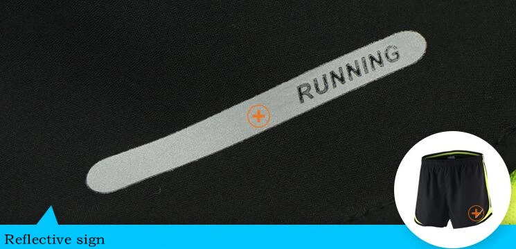 de Corrida Esportes Dos Homens Shorts de