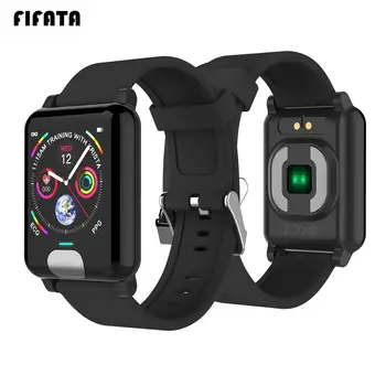 

FIFATA E04 Waterproof Smart Watch ECG PPG Blood Pressure Measurement Fitness Tracker GPS Smartwatch Heart Rate For IOS Android