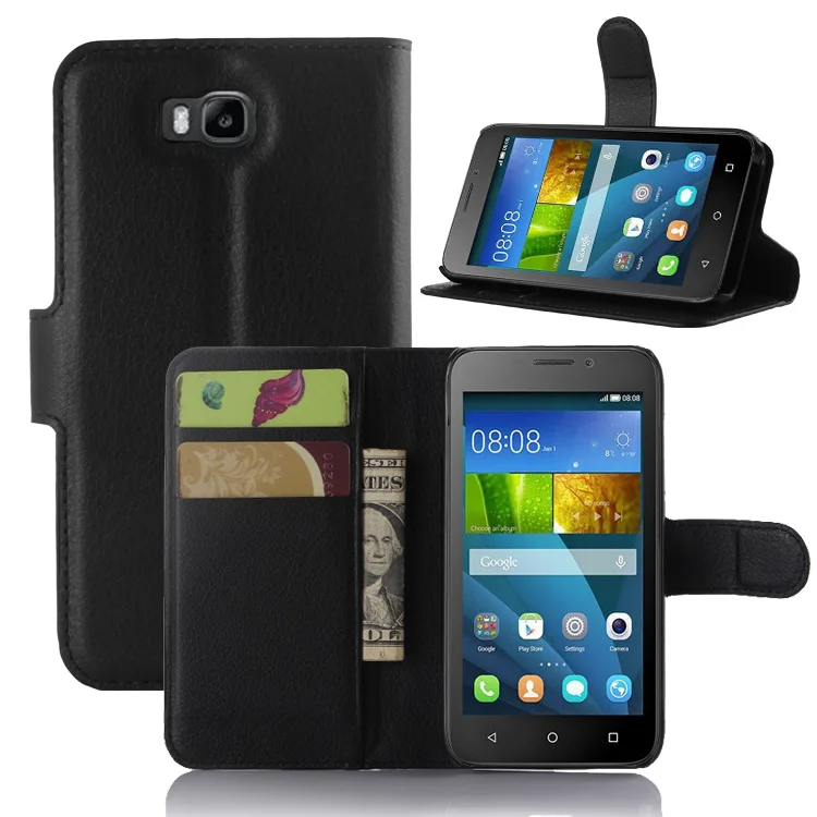 

GFC Flip Case for Huawei Honor Bee / Y5C Y5 C Y 5C / Y541 Y 541 U02 Leather Case Phone Leather Cover for Huawei Y541-U02