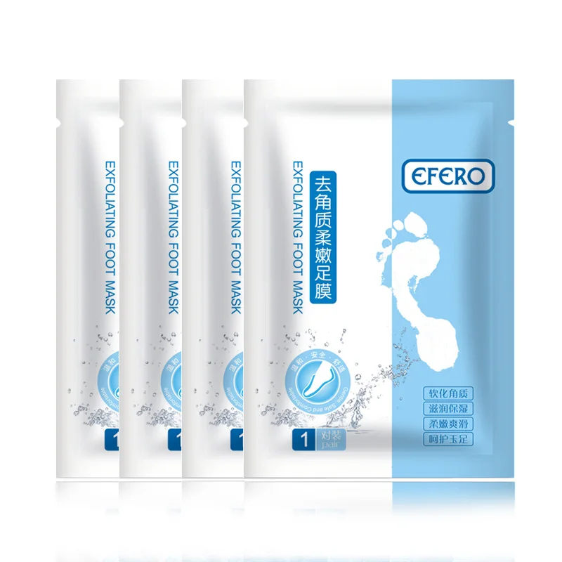 

efero Peeling Foot Mask Exfoliation for Feet Mask For Legs Heel Care Remove Dead Skin Moisturizing Socks For Pedicure 1Pair=2pcs