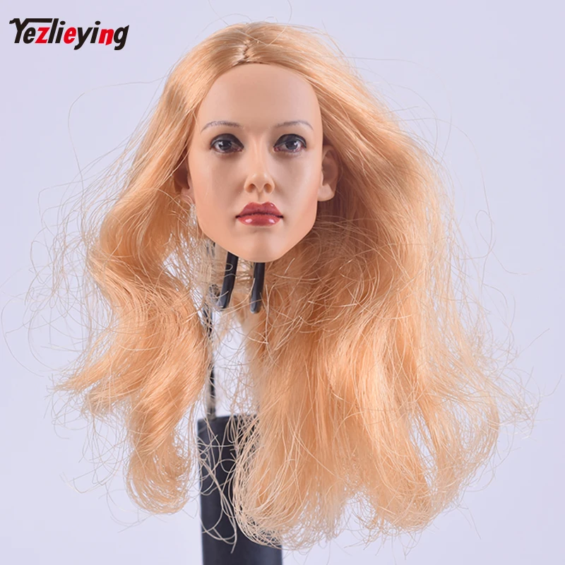 TopToys масштаб 1/6 аксессуары голова Лепка Женщины Горячие Пользовательские Золотой