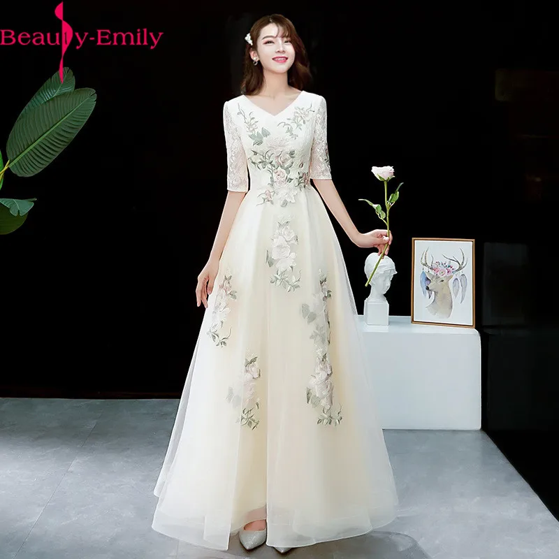 

Женское длинное вечернее платье, атласное платье цвета шампанского с V-образным вырезом и рукавом до локтя, лето 2021