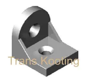 4040 Round Corner Home Decorative Angle Brackets Aluminum Profile
