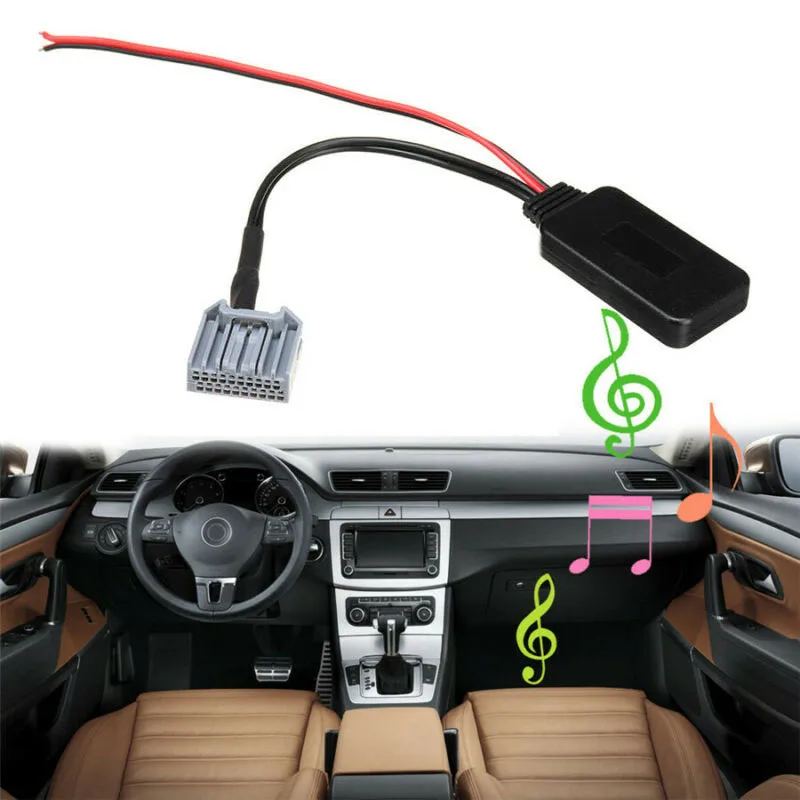 

Bluetooth 4.0 Aux Cable Audio Adapter For Honda Civic 2006-13 CRV Accord 2008-13