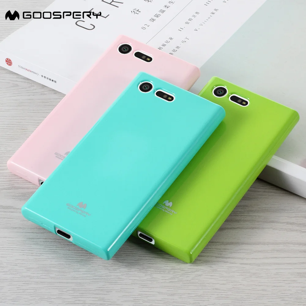 MERCURY GOOSPERY For Sony Xperia X Compact Cases Glitter Powder TPU Skin Case for - 4.6 inch |