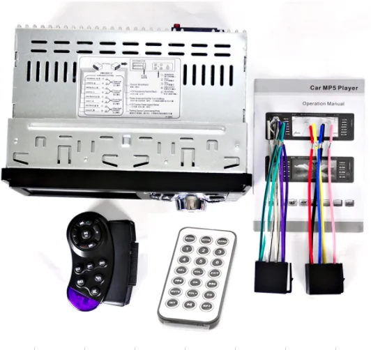 Perfect by DHL or Fedex 10pcs  4.1 inch Car Radio Auto Audio stereo FM Radio Tun MP5 Video Player with Steering wheel control  4012B 2