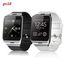 Smart Watch GV18 1,5 “1,3 Mt kamera speicherkarte und SIM einbauschlitz Schrittzähler Smartwatch für mann und frau für Android-handy