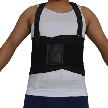 

Men's Back Support Posture Corrector Lumbar Brace Support Belt For Heavy Lifting Male Lower Back Support
