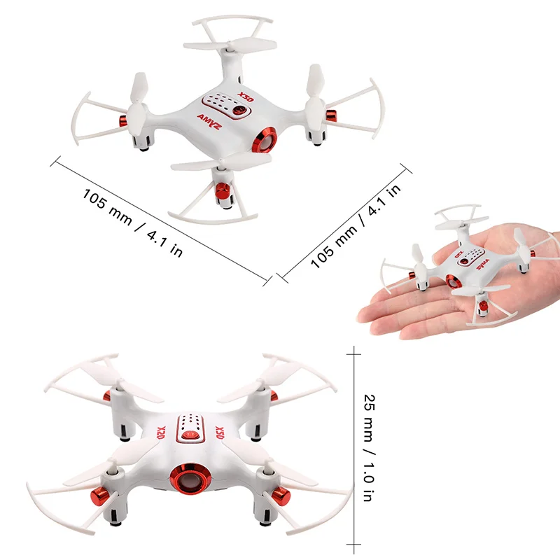 SYMA X20 RC Мини Drone квадрокоптер Quadcopter Вертолет Дрон 360 градусов подвижного headless