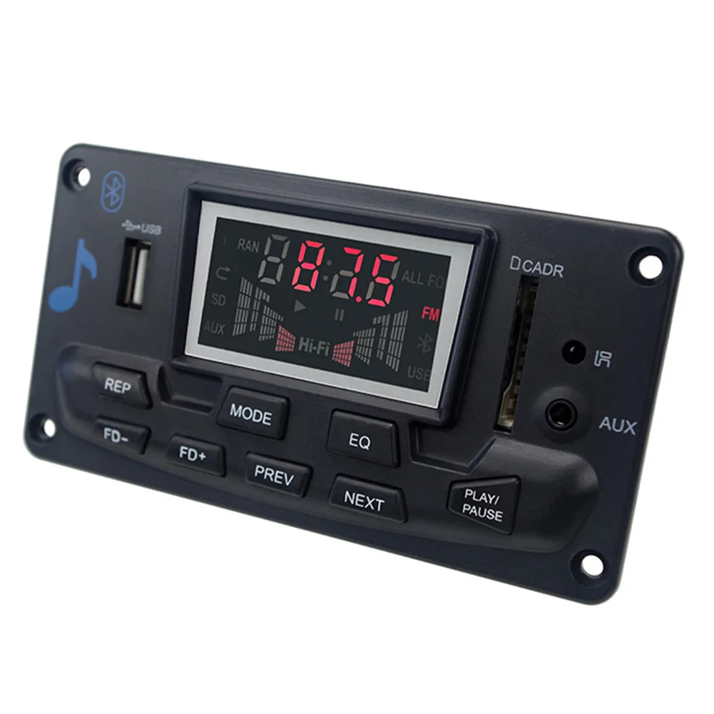 

Support Display Bluetooth Decoder MP3 Player USB Speaker Accessories Wireless LED Indicator Lossless Board Module Color Screen