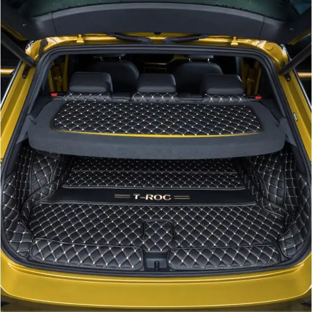 

NEW 3D Full Rear Trunk Tray Cargo Liner Pad mats for Volkswagen VW T-ROC TROC 2018 2019 (4colors)