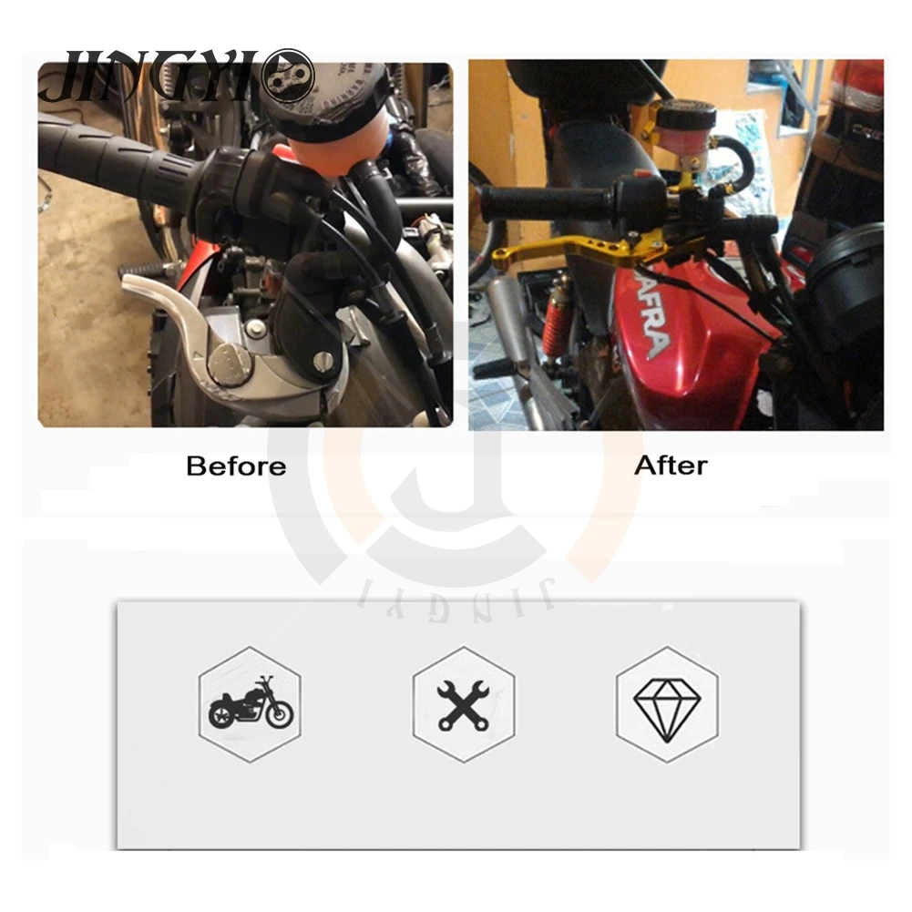 Тормоз мотоцикла сцепления насос рычаг Гидравлические аксессуары для honda sh 125 pcx 150 cb 600 hornet cbr 125r integra 750 cb 400 dio 34