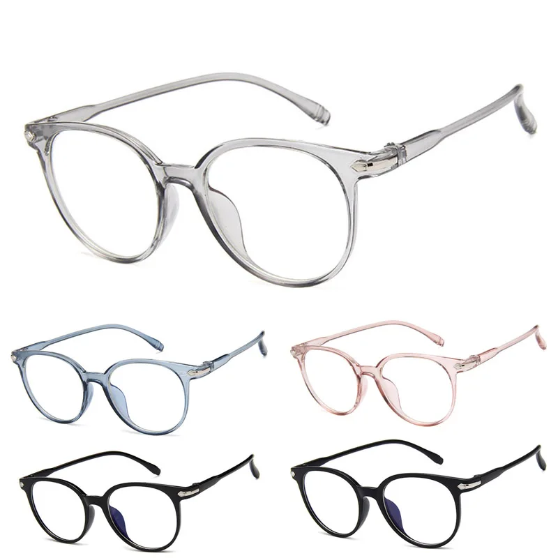2018 Для женщин оправа для очков очки с бесцветными линзами леди Винтаж Компьютер Анти-излучения очки Eyes Care очки