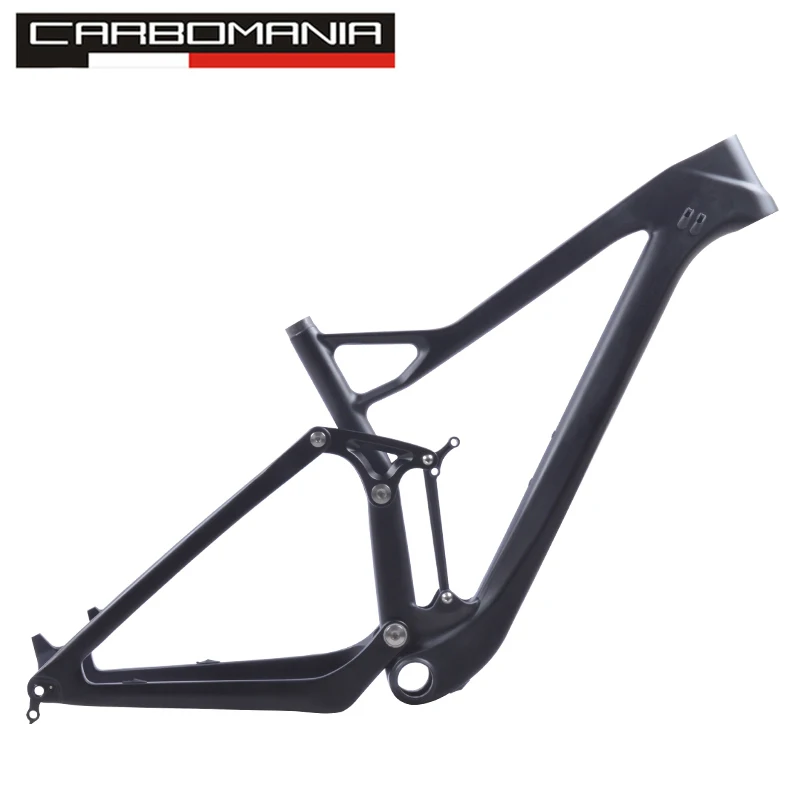 Sale 148*12mm boost carbon suspension mountian bike frame 29er/27.5er carbon mtb bicycle frame disc 160mm suspension frames 2