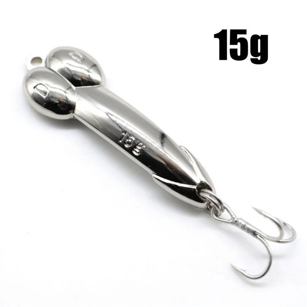 weihefishing 5g 10g 15g 20g Metal Decorations Spinner Bass Pike DD Baubles IKOGD Fishing Lures Artificial Hard Bait Shit Pesca - Цвет: 15