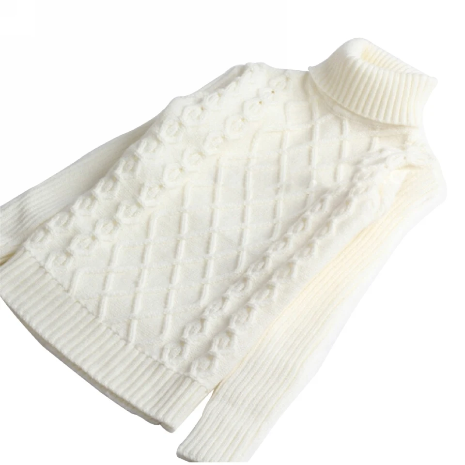 

Buenos Ninos Autumn Winter Baby Boys Girls Kids Children's Warm Turtleneck Sweaters Pullover Top Clothes