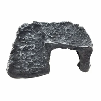 

Aquarium Turtle Claming Platform Decoration Resin Reptile Fish Tank Cave Stone Aquarium Decor Turtle Drying Platform Landscaping