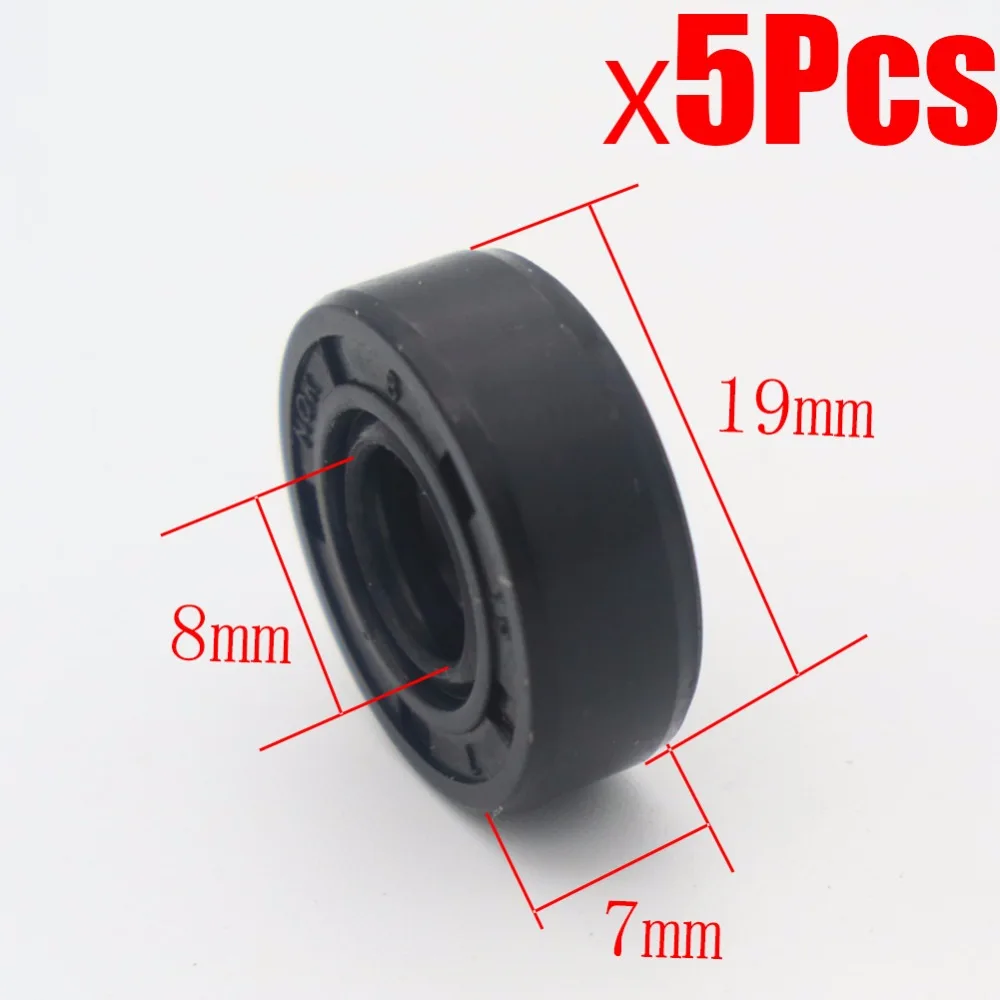 Tragbarer Breadmaker Sorbet Maschine Mixer Reparatur Teile Oil Seal Ring Innendurchmesser 8 Au/ßendurchmesser 19 St/ärke 7