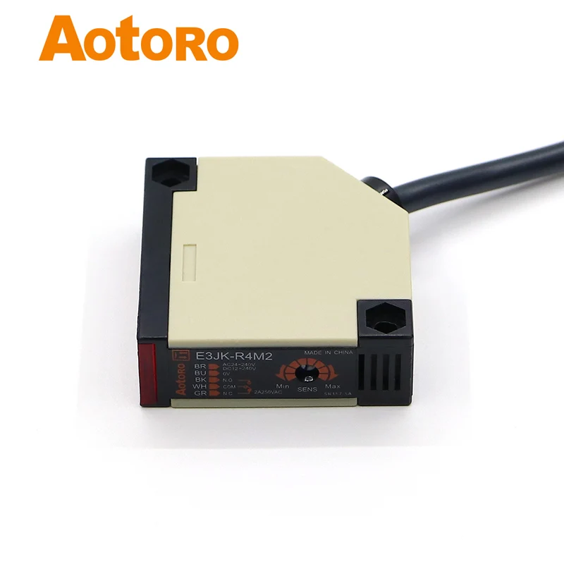 

infrared photoelectric sensor E3JK-R4M2 long detect range packing machine
