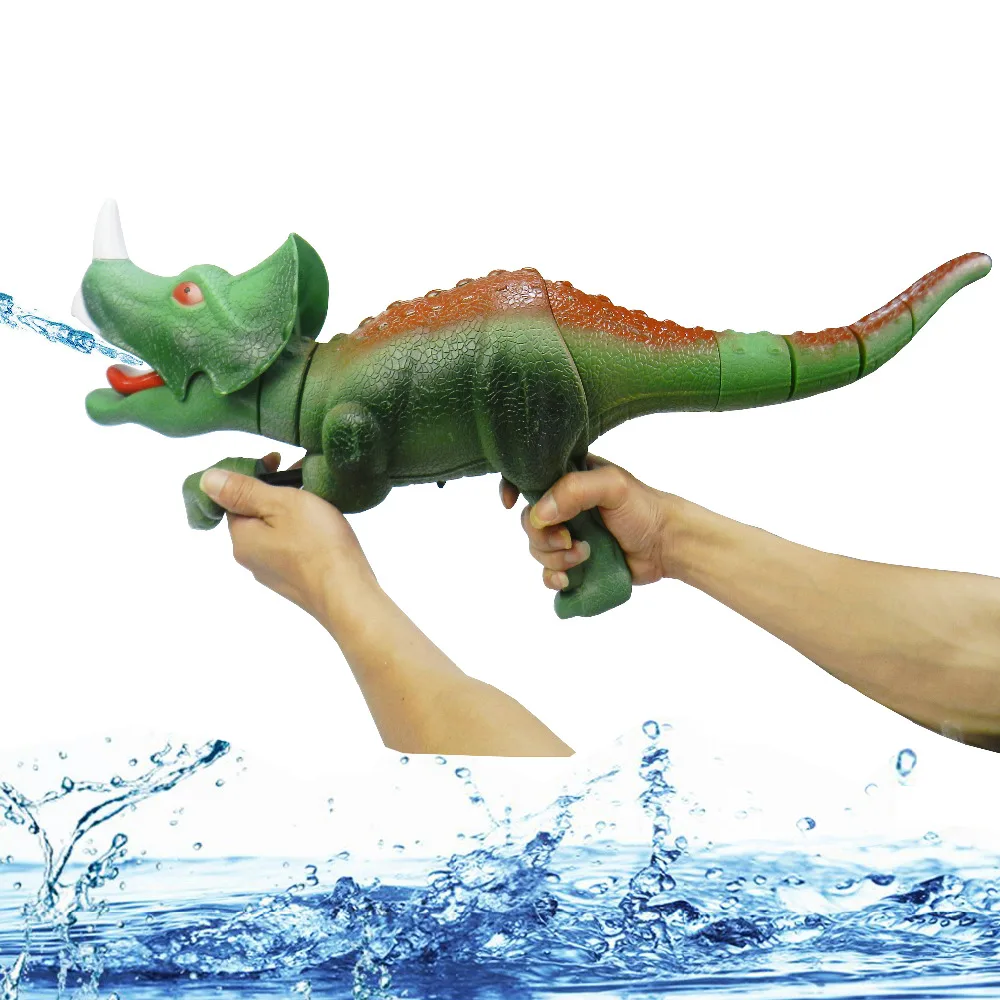 26.5 inch Big Dinosaur Water Gun Squirt Shooters Game for Sea/Water