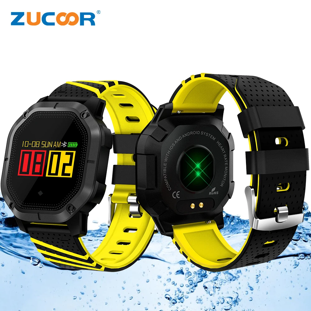 ZUCOOR Smart Bracelet Heart Rate Wristband Pedometer Ring Electronics