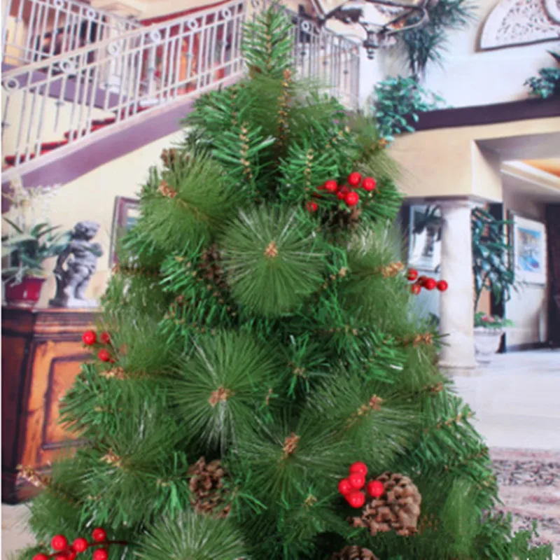 Рождественская Новогодняя Большая Рождественская елка 3 м/300 см, заводские магазины, эхинацея, смешанные сосновые иголки, рождественские товары