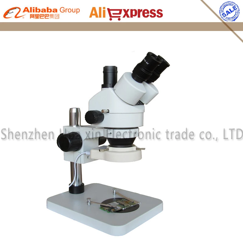 Бинокулярный стерео промышленный микроскоп 3,5-180X непрерывное Масштабирование большая металлическая подставка+ 0.5X/2X Дополнительные Объективы+ 56 светодиодный свет