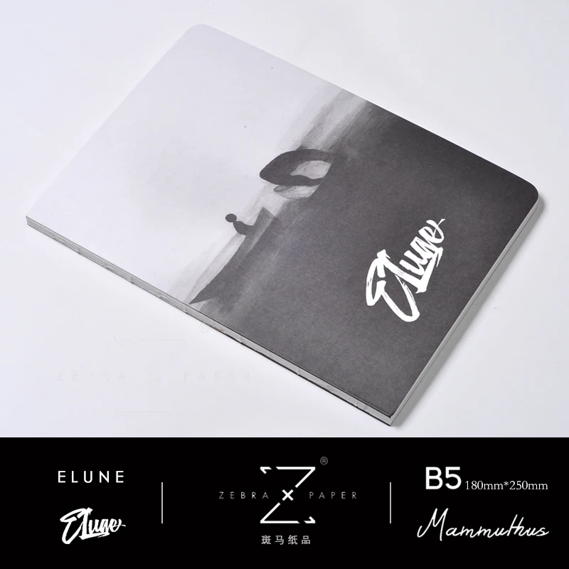 

ZEBRA PAPER Elune Whale Notebook OriginalDesign Killer Simplicity Notebook Notepad Diary 1PCS